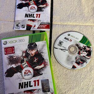 NHL 11 (Microsoft Xbox 360, 2010) Hockey EA Sports Video Game